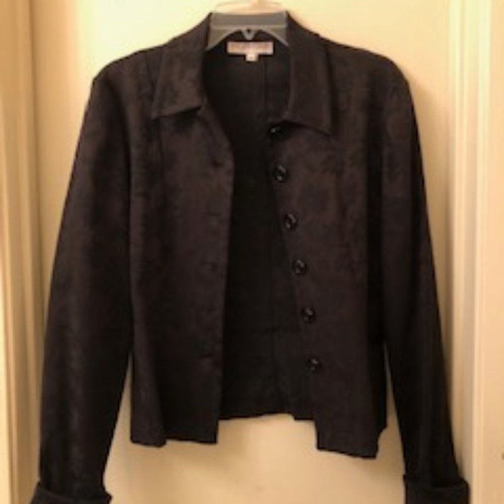 Size Small, Black Casual Jacket/Blazer